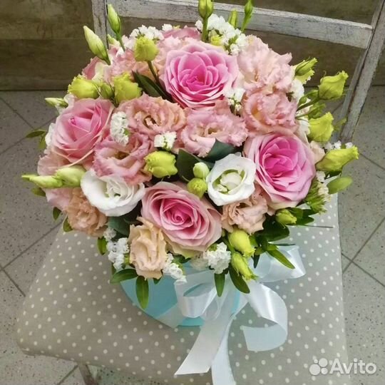 Букеты и коробки из цветов с доставкой 24/7