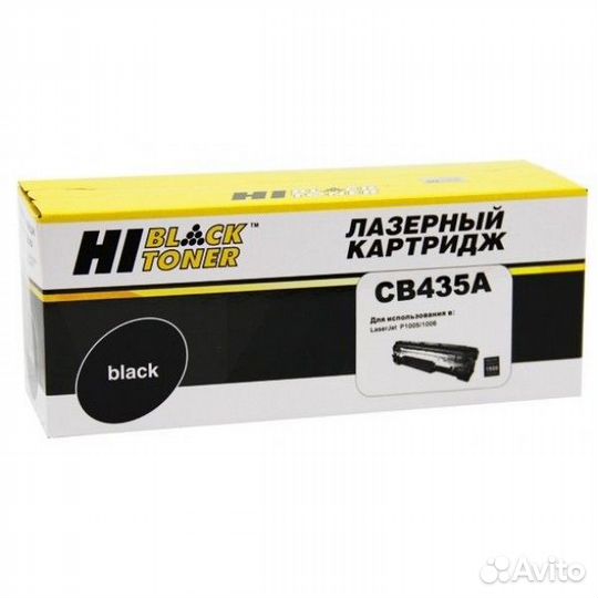 Картридж Hi-Black (HB-CB435A) для HP LJ P1005/ P10