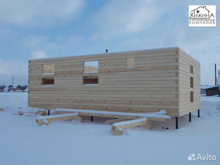Строительство домов срубов из бруса 6х9 отделка