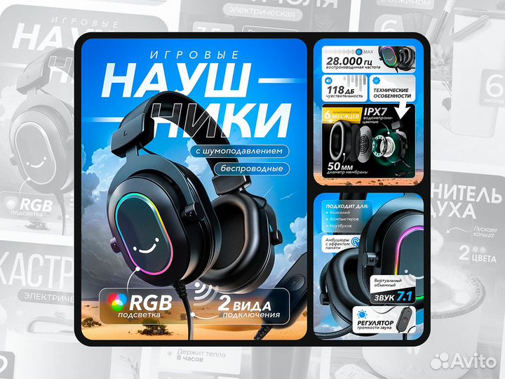 Инфографика для маркетплейсов