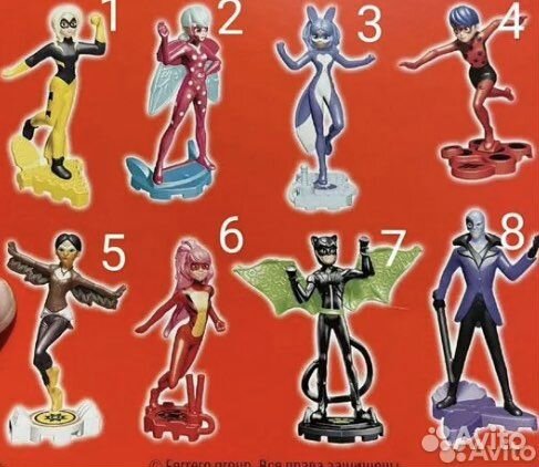 Игрушки Kinder Lady Bag Леди Баг