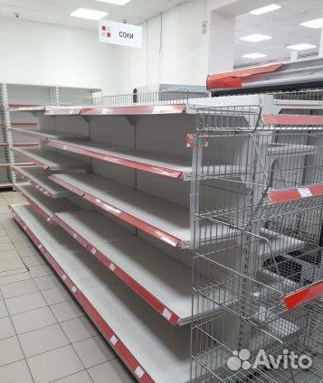 Стеллажи металлические