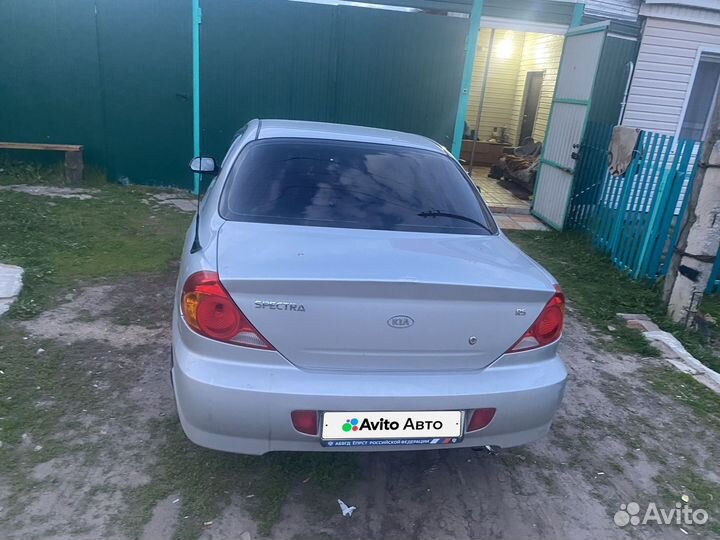 Kia Spectra 1.6 МТ, 2007, 145 000 км