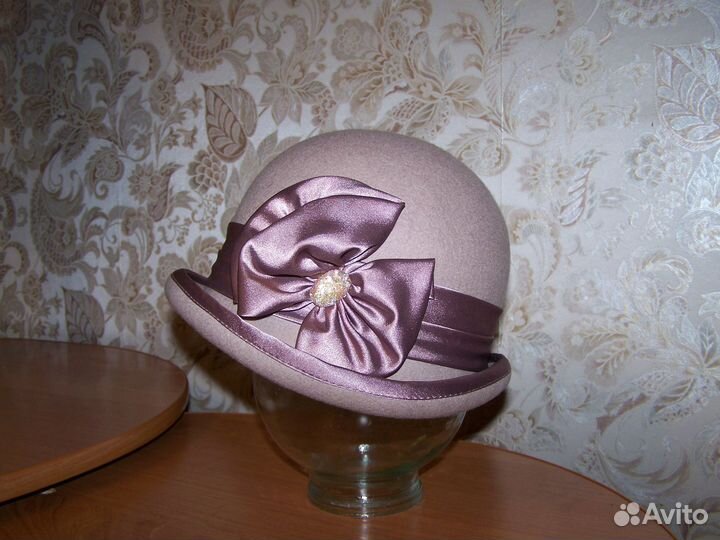 Шляпа фетровая женская