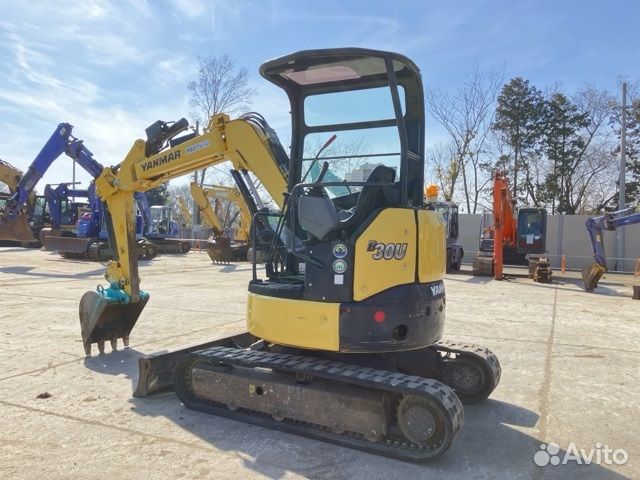 Мини-экскаватор YANMAR B30V, 2017