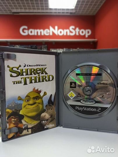 Shrek the Third лицензия для PS2 в идеале