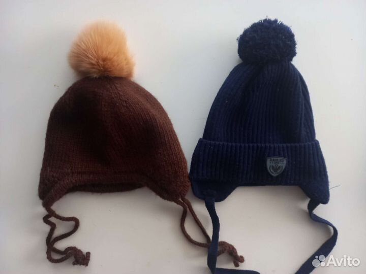 Шапки на мальчика от полугода до 2 лет