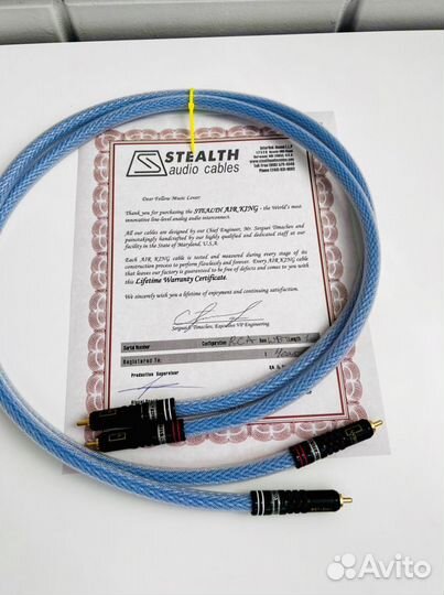 Межблочные Stealth audio Metacarbon. Air King. PGS