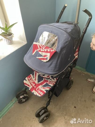 Коляска трость silver cross