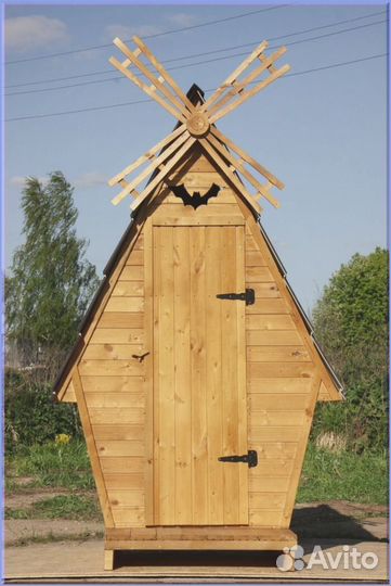 Уличный туалет домик с установкой йем 959