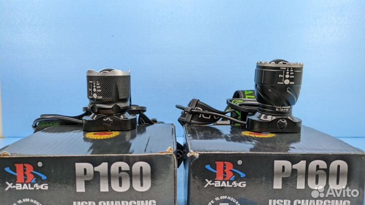 Фонарь налобный X-BAL-G 3 режима