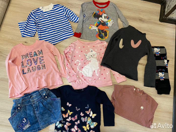 Вещи пакетом на девочку 4 года