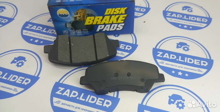 Колодки тормозные передние Hyundai Solaris 2 2017