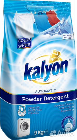 Стиральный порошок 9 кг Kalyon