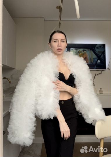 Шубка из фатина болеро из фатина продажа