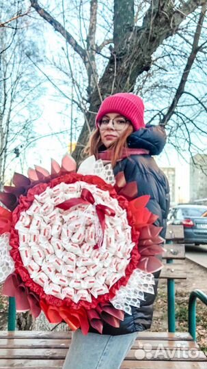 Букет из рафаэлло подарок девушке жене подруге