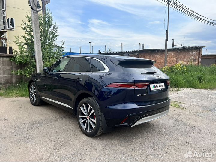 Jaguar F-Pace 2.0 AT, 2021, 50 000 км