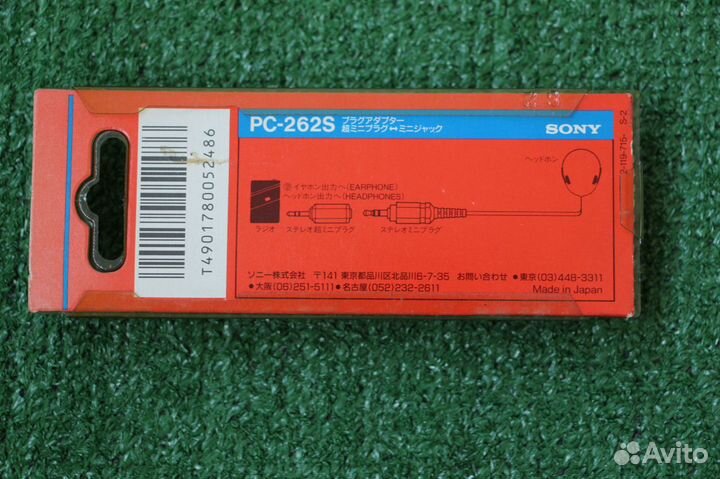 Sony переходн. с MiniJack на MicroJack 2.5, Japan