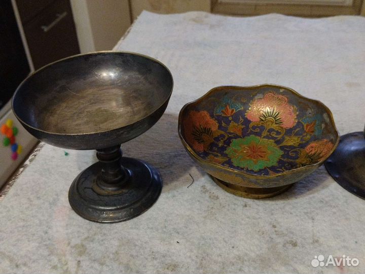 Статуэтки и др. Бронза, латунь Старинные