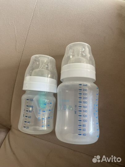 Бутылочки avent anti-colic 2 шт
