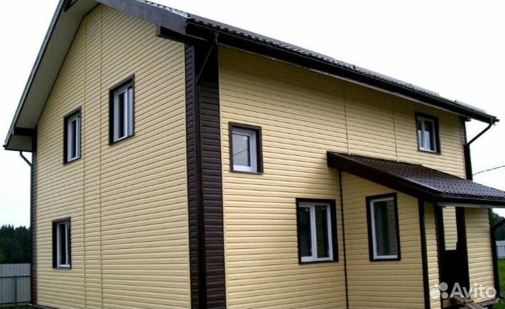 Обшивка домов сайдингом