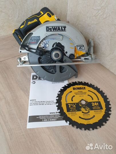 Дисковая пила dewalt dcs573