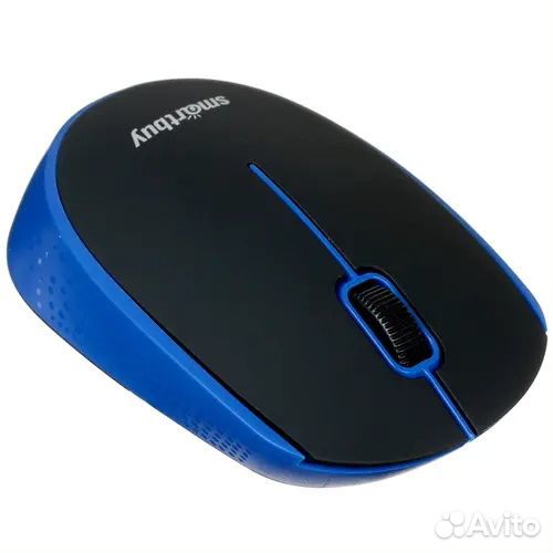 Мышь беспроводная SmartBuy 368AG ONE черно-синяя