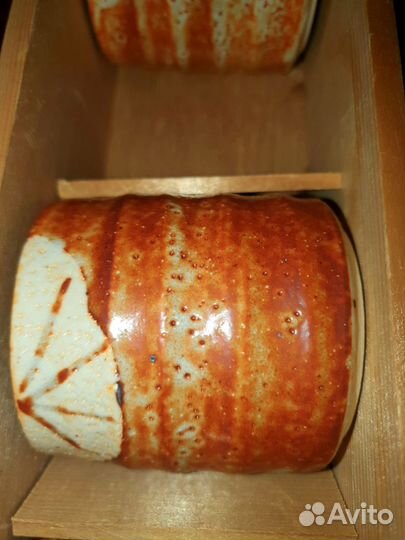 Керамика Тяван Чаша Пиала Япония shino ware