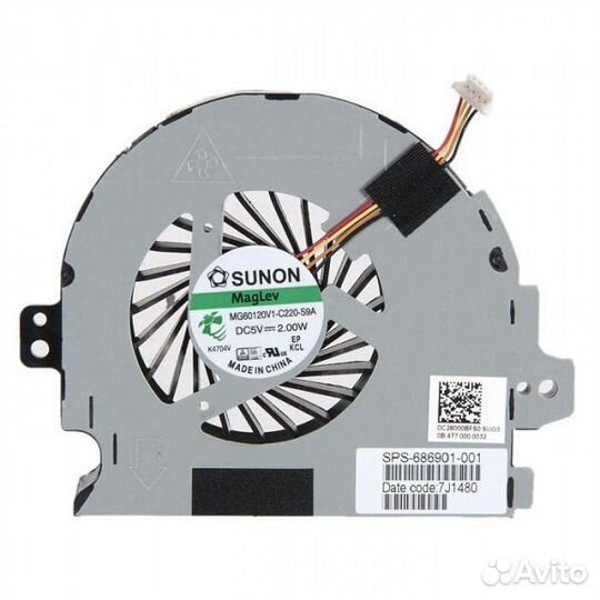 Вентилятор/Кулер для ноутбука HP Envy m6-1000 p/n