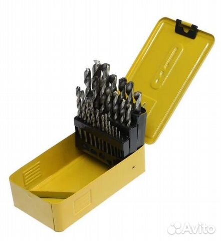 Набор сверл по металлу тундра 1 - 13 мм