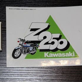 Наклейка из 80-х Kawasaki Z 250