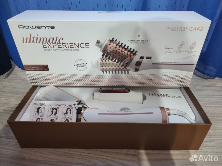Фен щетка вращающаяся rowenta
