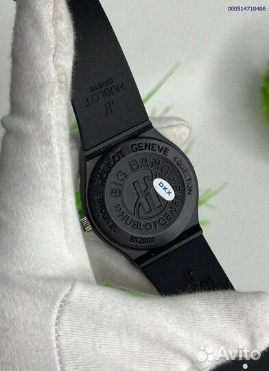 Наручные часы Hublot WHB3 чёрные (Арт.18711)