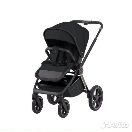 Коляска 2 в1 Carrello Ultimo 2023 Sable Black хром