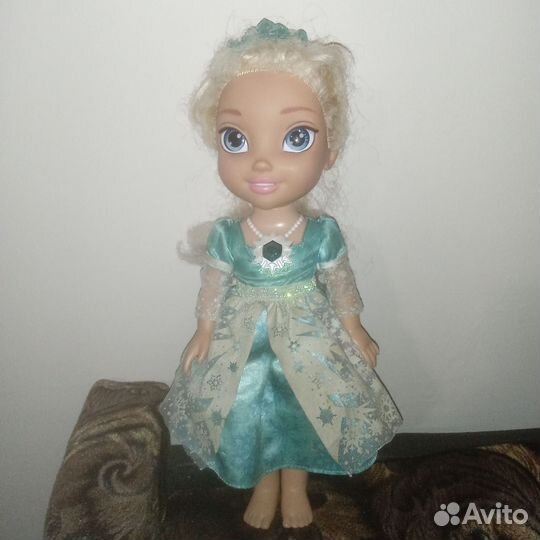 Кукла Эльза поющая, замок