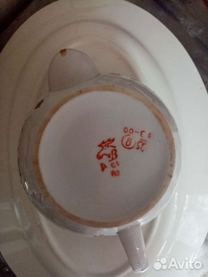 Фарфоровый чайный сервиз СССР