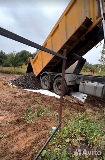 Щебень вторичный с доставкой