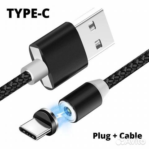 Ankndo Магнитный кабель USB A - Type-C