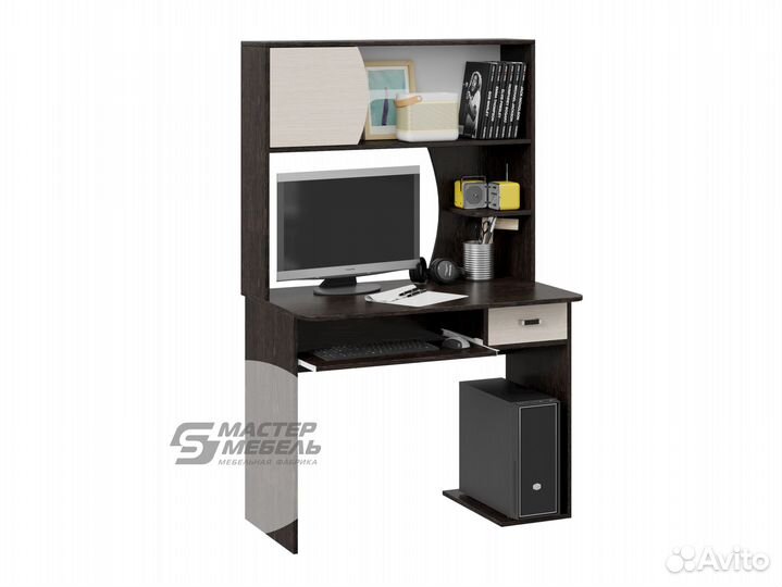 Стол компьютерный с надстройкой Марс