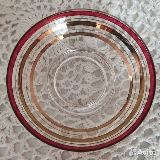 Винтажные блюдца розетки