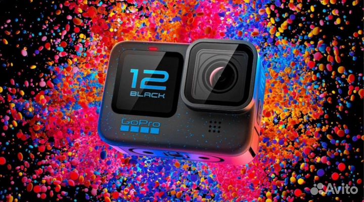 Экшн камера go pro 12 black новая