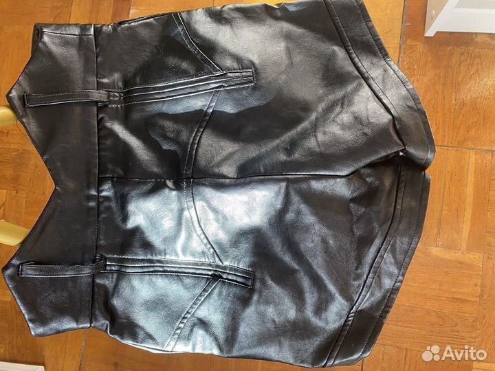 Шорты эко кожа, XS