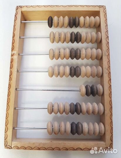 Счеты деревянные из СССР