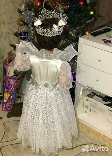 Платье снежной королевы