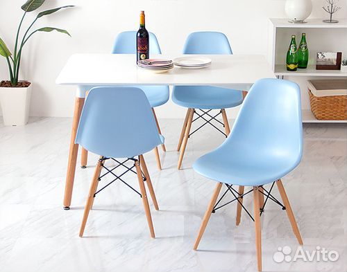 Стул кухонный пластиковый Eames