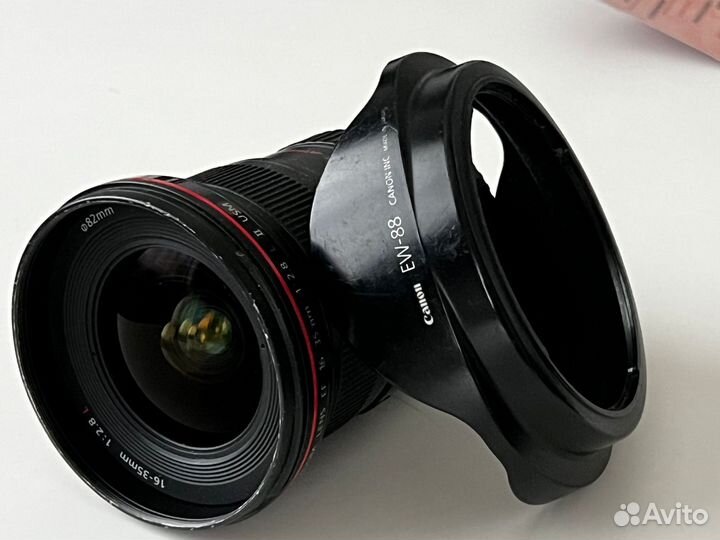 Canon ef 16 35mm f 2 8l ii usm