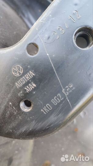 Лонжерон передний правый Skoda Octavia A5