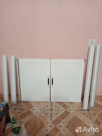 Двери для холодильника под окно металл Россия