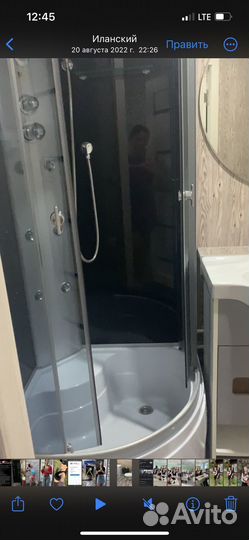 Душевая кабина 80х80 бу