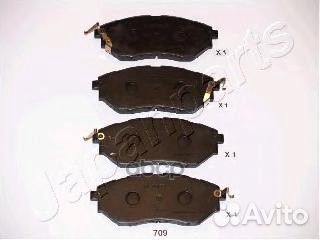 Колодки торм. Tribeca pa709af Japanparts